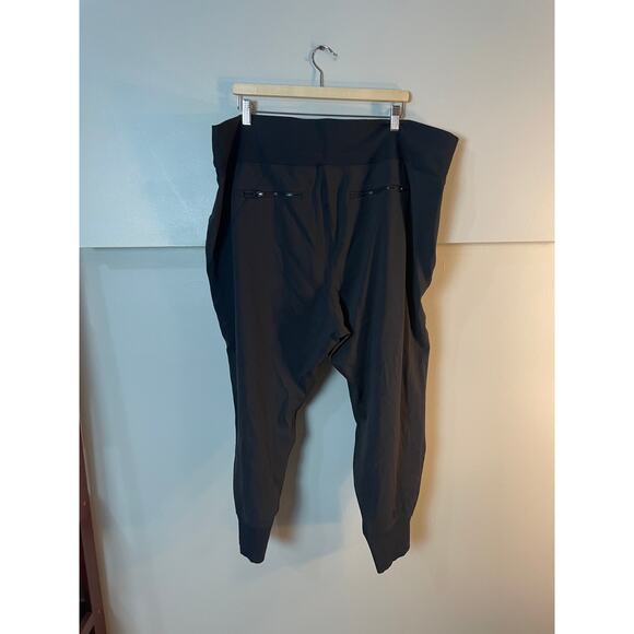 Athleta Venice Jogger High Rise Athletic Casual Pants in Black Size 3X EUC - Picture 11 of 13